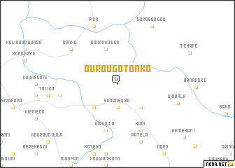 map of Ourougotonko