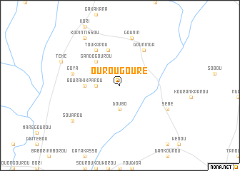 map of Ourougouré