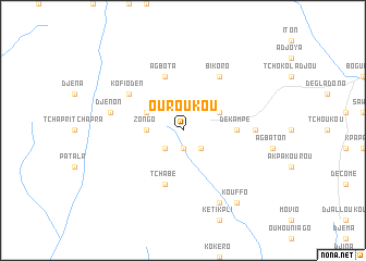 map of Ouroukou