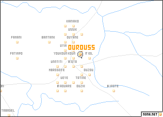 map of Ourouss