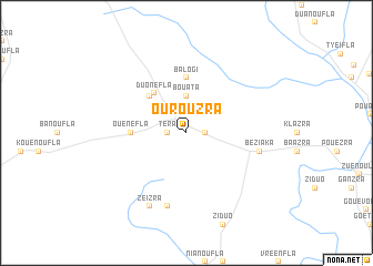 map of Ourouzra