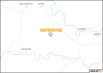 map of Ouro Verde
