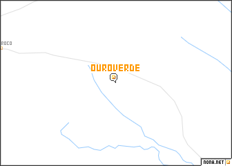 map of Ouro Verde