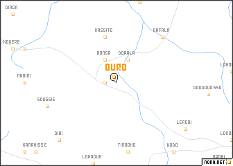 map of Ouro