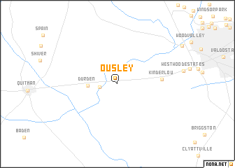 map of Ousley