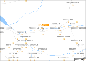 map of Ousmane