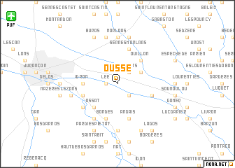 map of Ousse