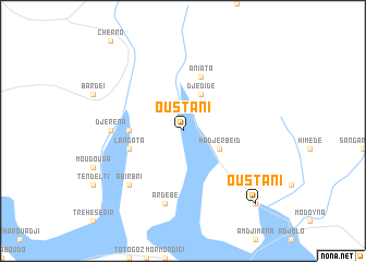 map of Oustani