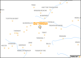 map of Out Aâoui