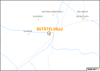 map of Outat el Hajj