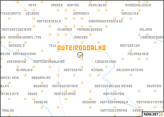 map of Outeiro do Alho