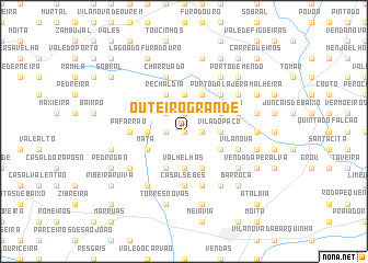 map of Outeiro Grande