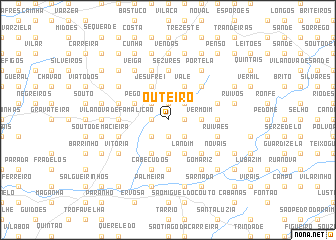 map of Outeiro