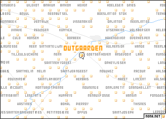 map of Outgaarden