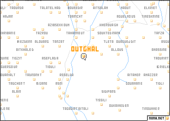 map of Outghal