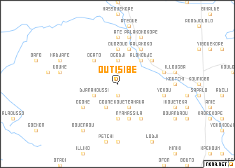 map of Outisibé