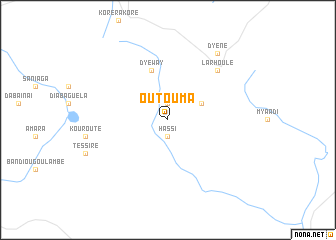 map of Outouma