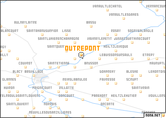 map of Outrepont