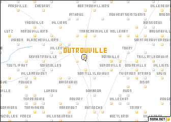 map of Outrouville