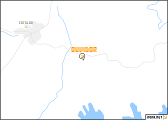 map of Ouvidor