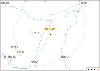 map of Ouyari