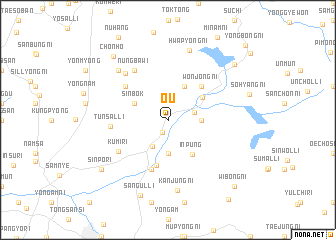 map of Ŏu