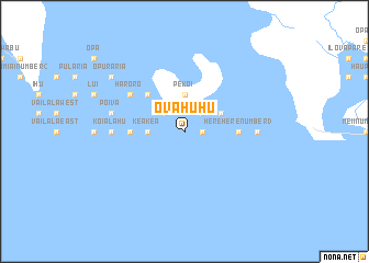 map of Ovahuhu