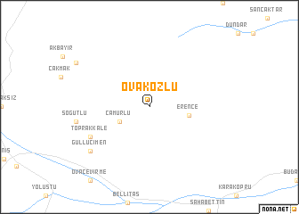 map of Ovakozlu