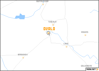 map of Ovalo