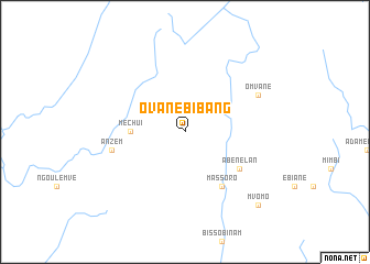 map of Ovane Bibang