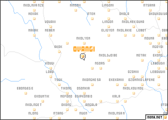 map of Ovang I