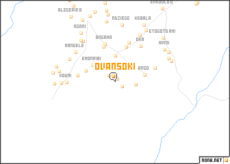 map of Ovansoki