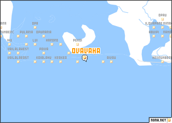 map of Ovavaha