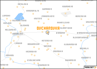 map of Ovcharovka