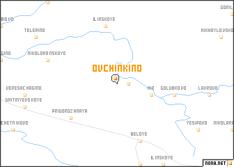 map of Ovchinkino