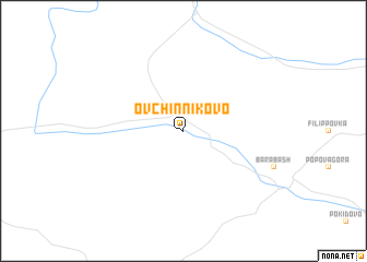 map of Ovchinnikovo