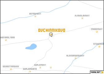 map of Ovchinnikovo