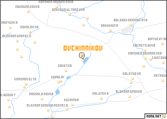 map of Ovchinnikov