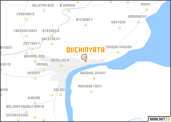 map of Ovchinyata