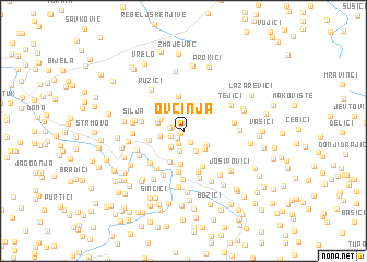 map of Ovčinja