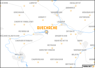 map of Ovechache