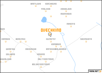 map of Ovechkino