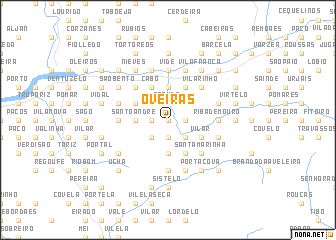 map of Oveiras