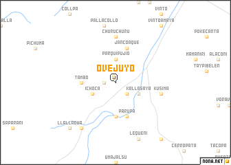 map of Ovejuyo