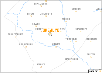 map of Ovejuyo