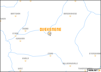 map of Oveke-Nene