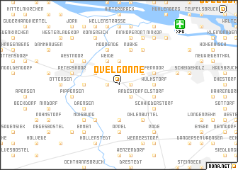 map of Ovelgönne
