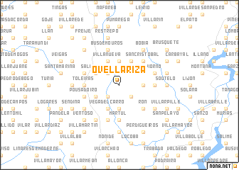 map of Ovellariza