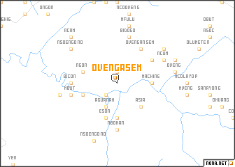 map of Ovengasem