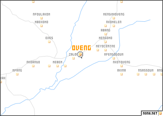 map of Oveng